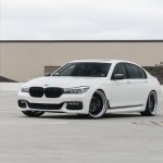Alpine White BMW 740iL on ADV.1 Wheels (2)