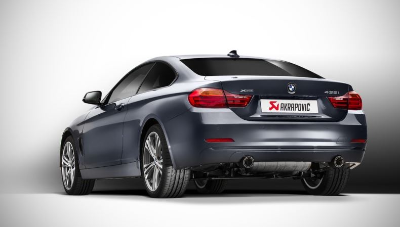 BMW 435i with Akrapovic Evolution Exhaust