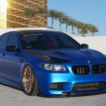 BMW F10 M5 with Vossen Wheels