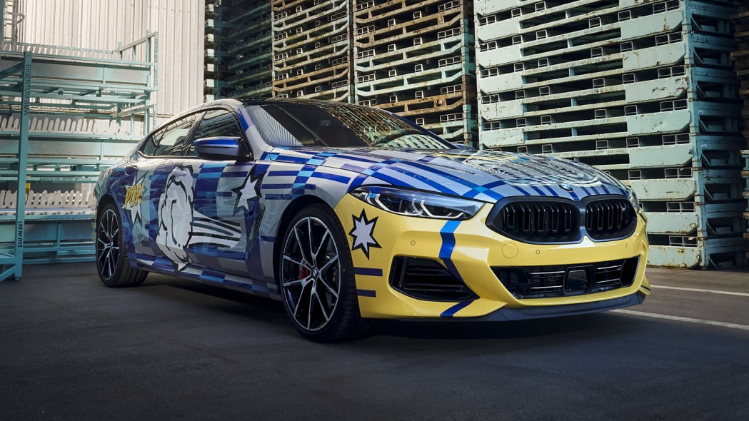 BMW Jeff Koons 8 Series Gran Coupe - Art Car (2)