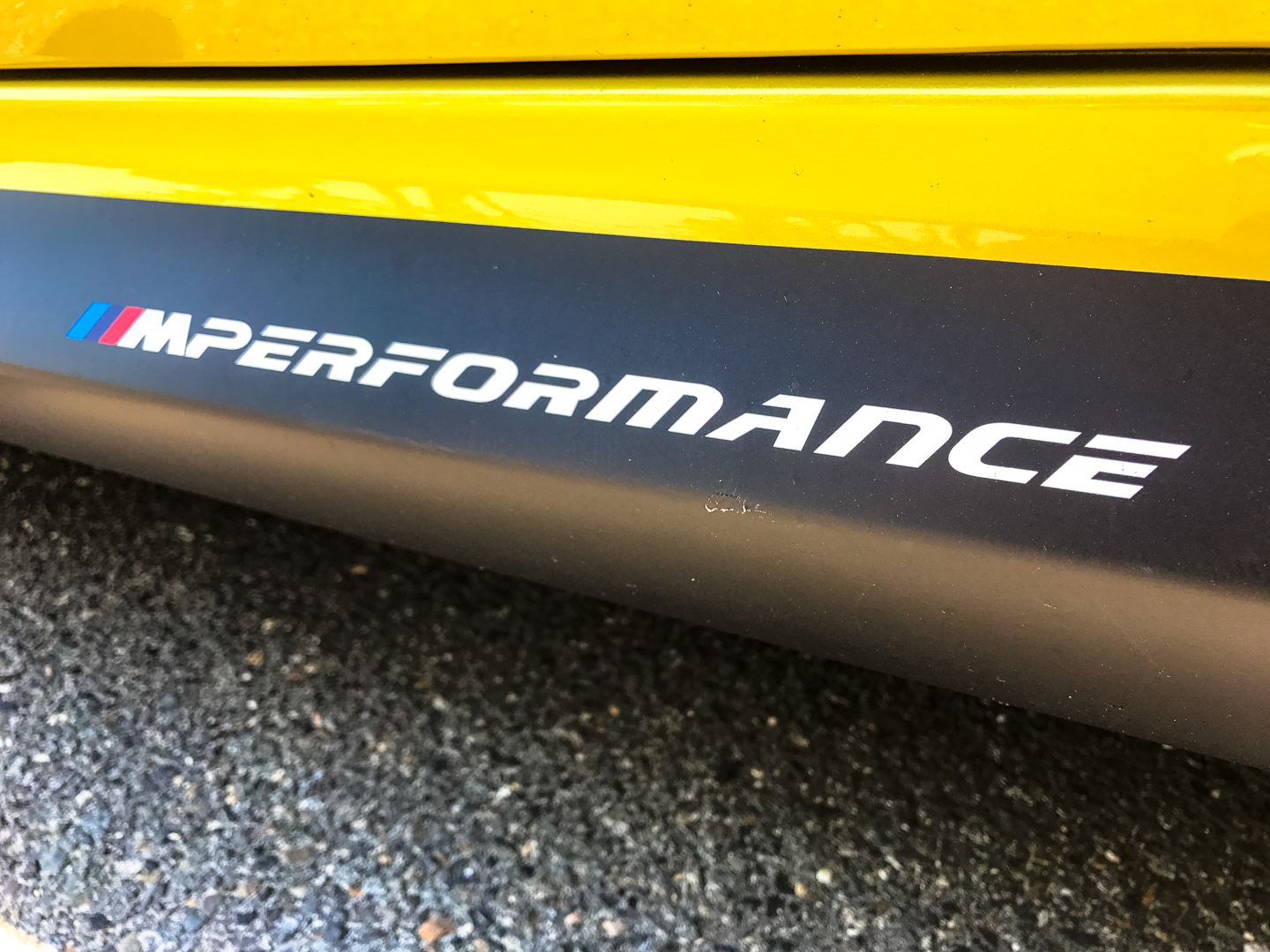 BMW M3 Competition with M Performance Exhaust