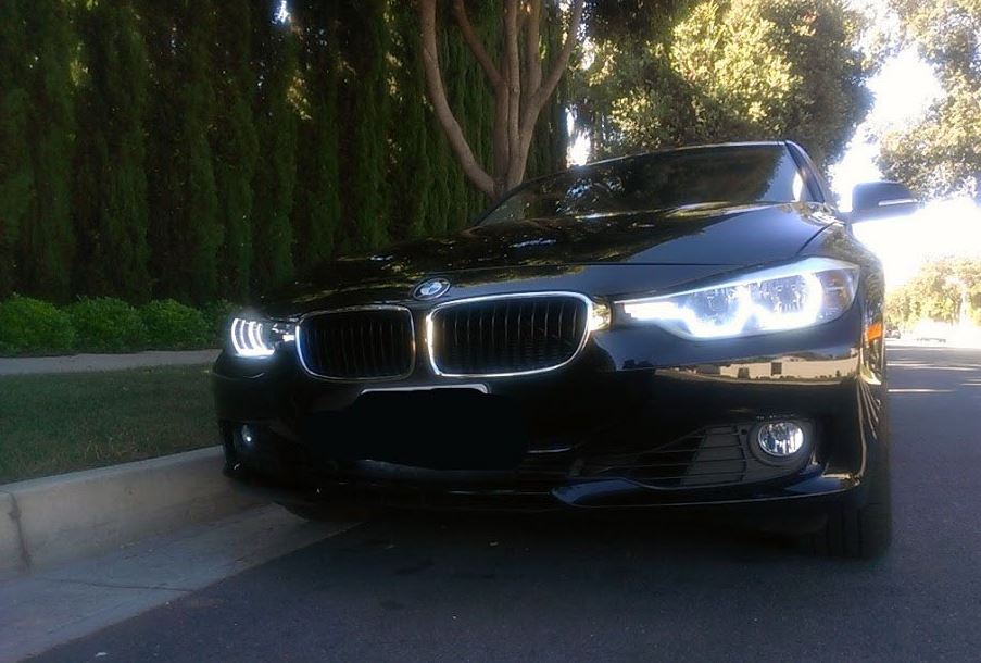 BMW M3 with hexagonal headlights