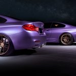 BMW M4 & M6 in Matte Purple (3)