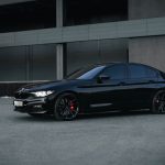 Carbon Black Metallic G30 BMW 5-Series with Vossen Wheels (20)