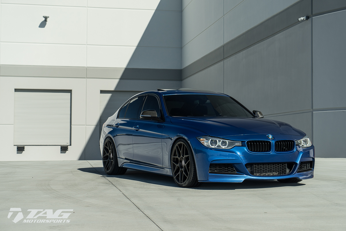 F30 BMW 3-Series Sits on HRE Wheels (1)