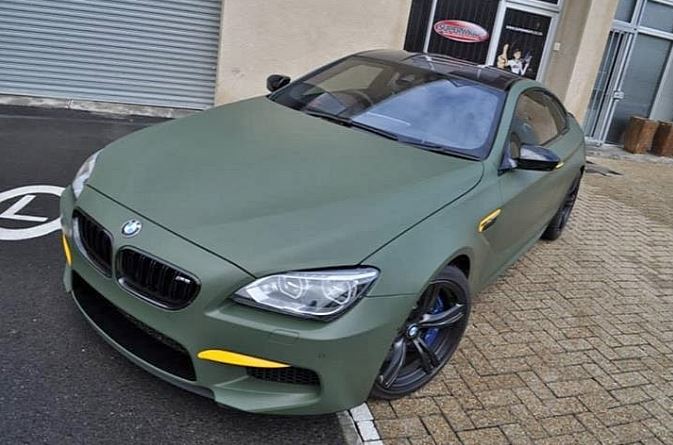 Military Green BMW M6