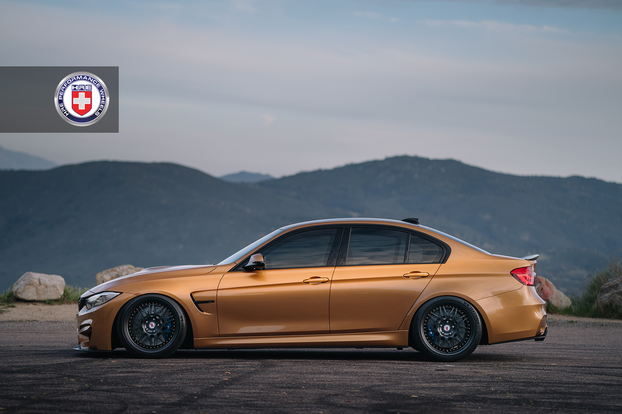 Sunburst Gold F80 BMW M3 in HRE 540 Wheels (4)