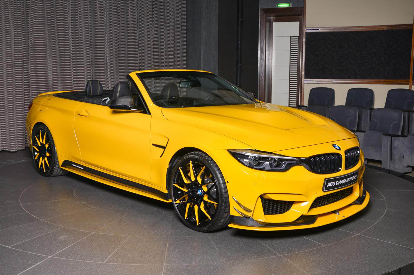 Yellow M4 Convertible by AC Schnitzer